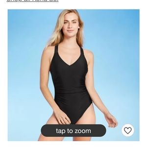 Kona Sol Classic Strappy Back One Piece Swinsuit